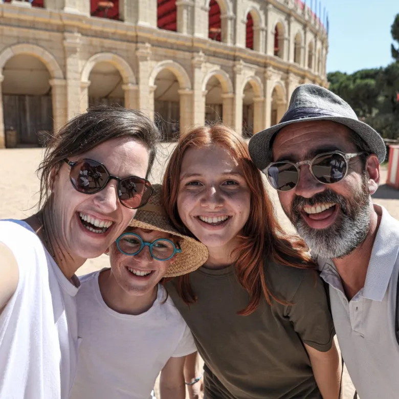 Famille au Puy du Fou