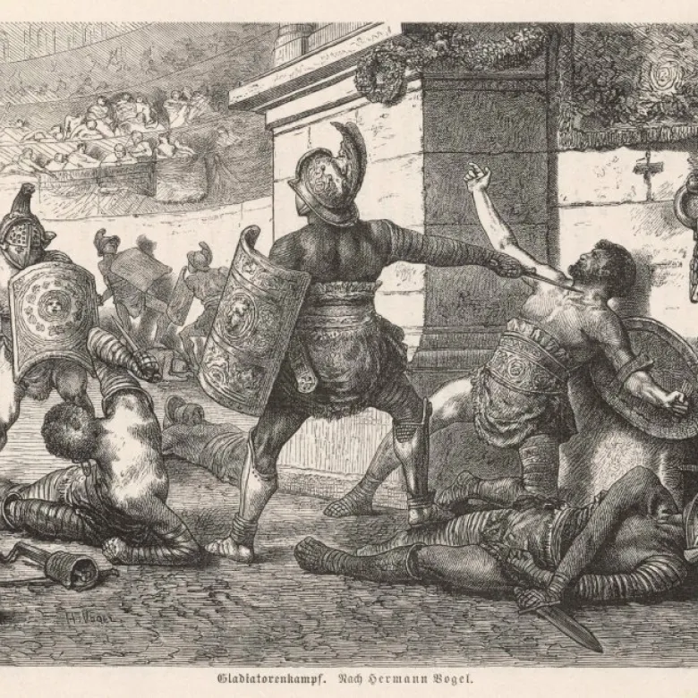 Dessin Gladiateurs