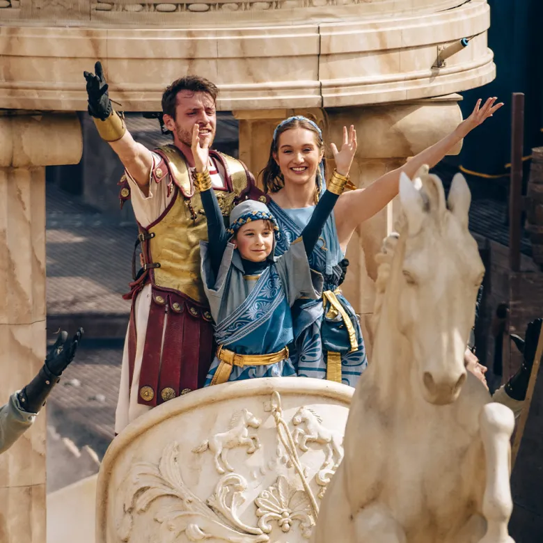 Spectacle "Signe du Triomphe" au Puy du Fou