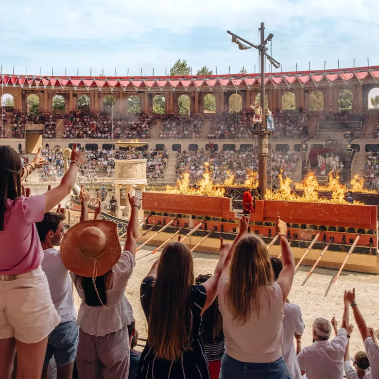 Stadium Gallo-Romain dans le Signe du triomphe