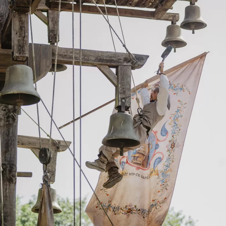 Musicien sur le Grand Carillon
