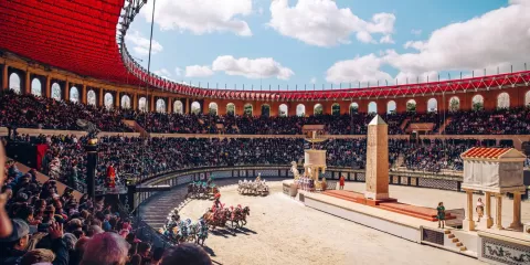 Spectacle "Le Signe du Triomphe" au Puy du Fou