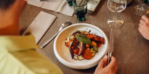 Nourriture des restaurants du Puy du Fou