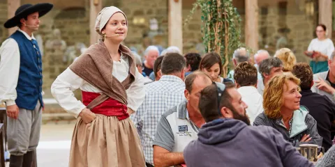 Restaurant "Le Relais de Poste" au Puy du Fou 