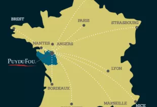 Venir au Puy du Fou 