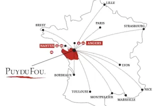 Venir au Puy du Fou 