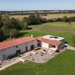 Vue aérienne - Domaine du Puy Doré