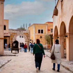 La rue gallo romaine du Puy du Fou