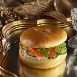Bagel au saumon